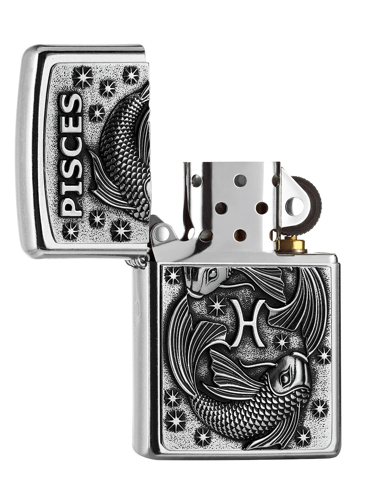 Zippo Feuerzeug Pisces Emblem