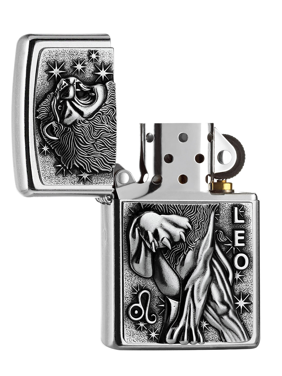 Zippo Feuerzeug Leo Emblem