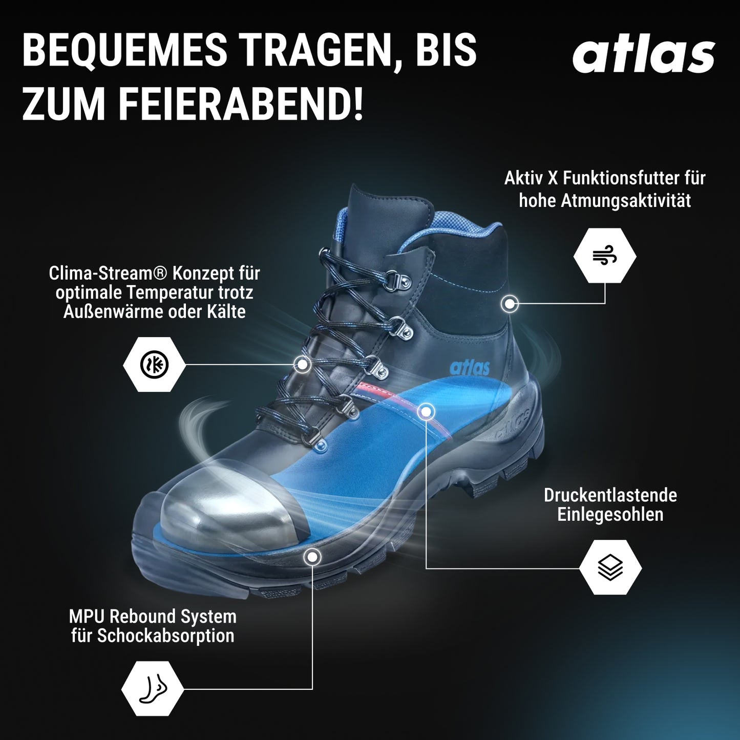 Atlas Anatomic Bau 500 W10