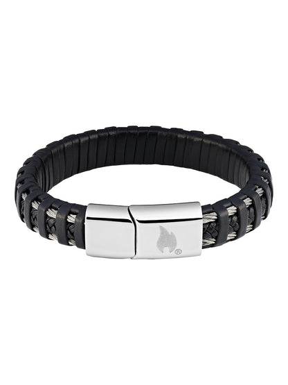 Zippo gefl. Lederarmband 22 cm