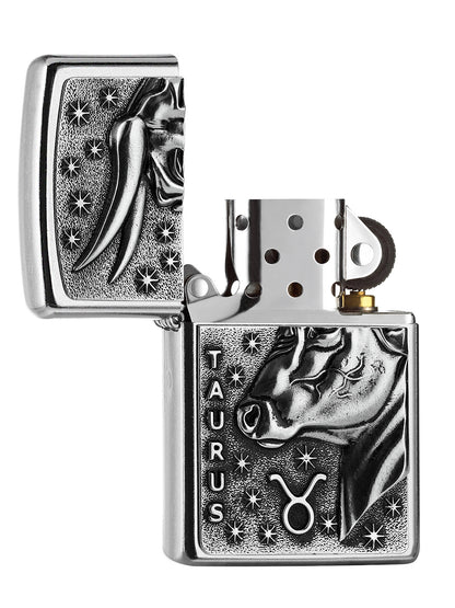 Zippo Feuerzeug Taurus Emblem