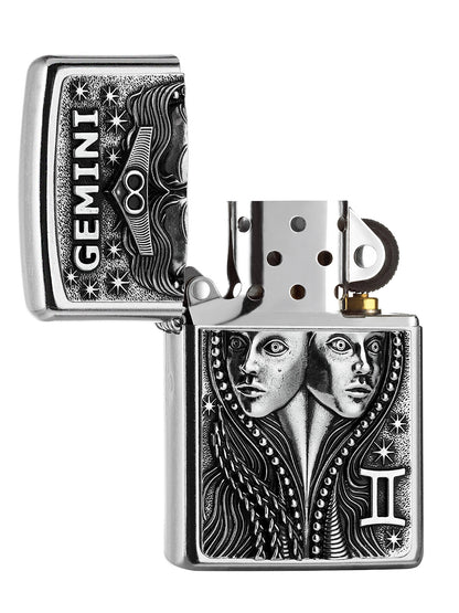 Zippo Feuerzeug Gemini Emblem