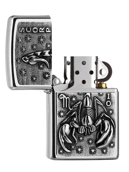 Zippo Feuerzeug Scorpio Emblem