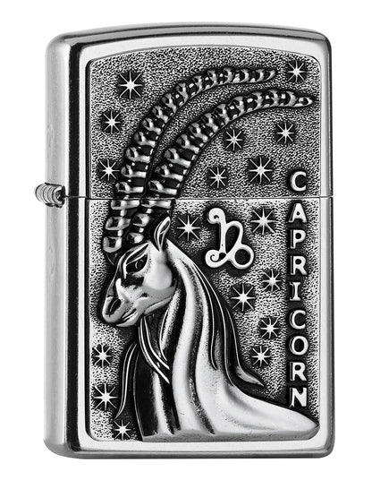 Zippo Feuerzeug Capricornus Emblem