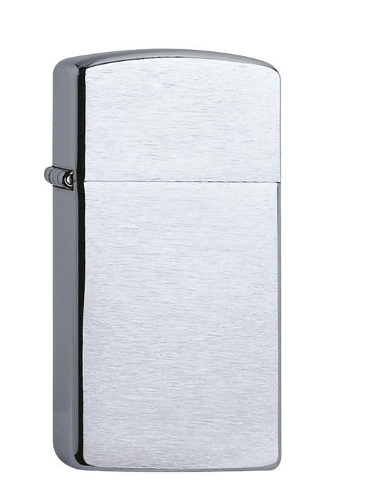 Zippo Feuerzeug Slim Chrome brushed