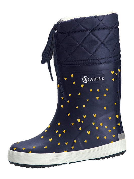 Aigle Giboulee Gold Hearts