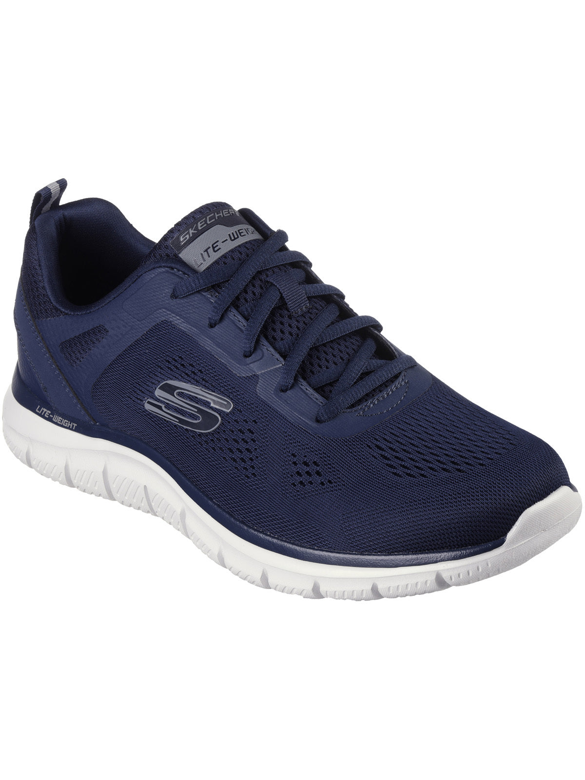 232698-NVY Skechers Track Casual Shoes