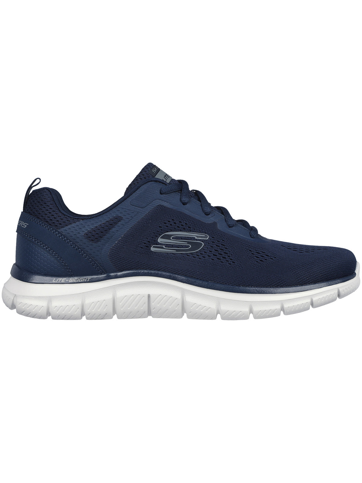 232698-NVY Skechers Track Casual Shoes