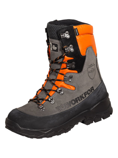 TOWORKFOR Forststiefel Lumberjack