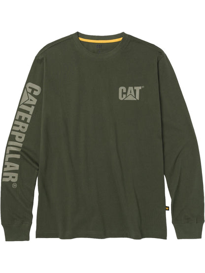 Caterpillar Trademark Banner Long Sleeve