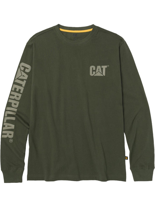 Caterpillar Trademark Banner Long Sleeve